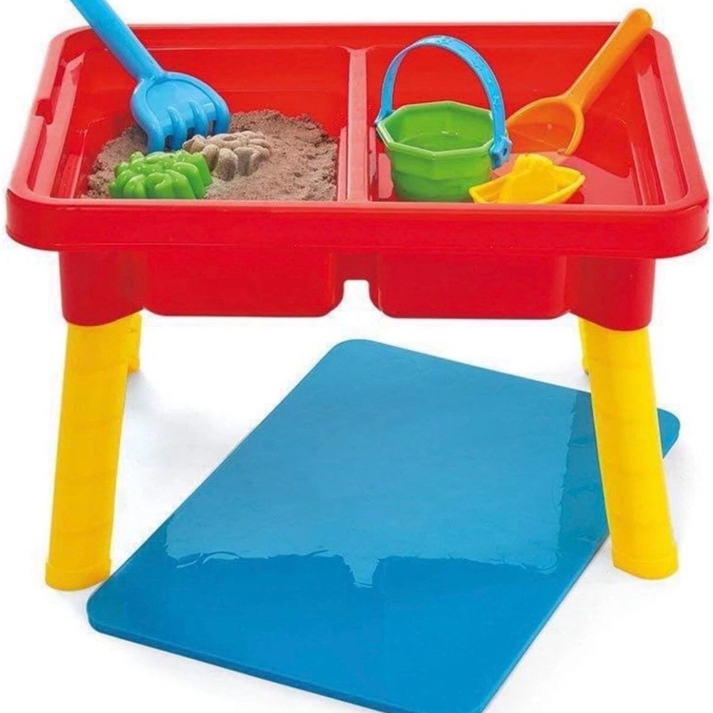 Colorful Kids Sand and Water Table! Endless Summer Fun